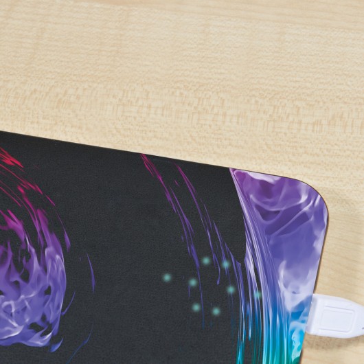Lights Wireless Charging Mouse Pads